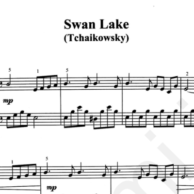 نت Swan Lake