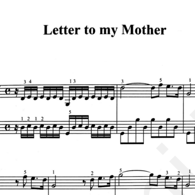 دانلود نت letter to my mother