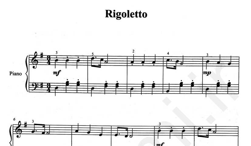 نت rigoletto