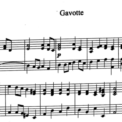 نت gavotte